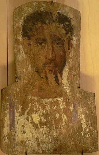 A Man,  ca. 175 CE (Antinoopolis) Musée du Louvre, Paris, AF 6887